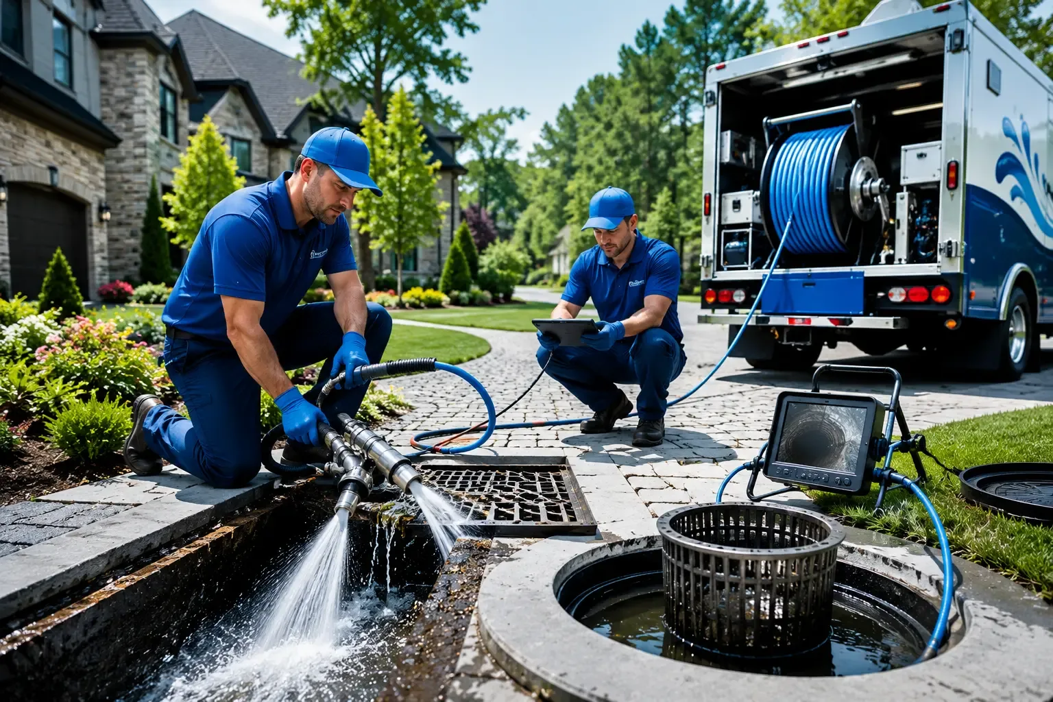 Local outdoor drain cleaning professionals in Marengo, WI