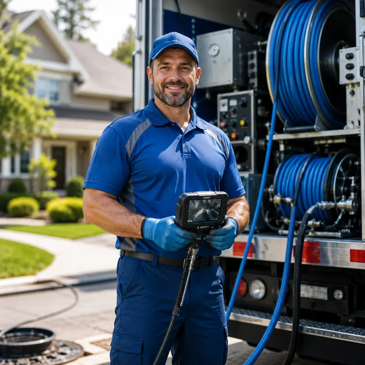 Local outdoor drain cleaning specialists in Marengo, WI